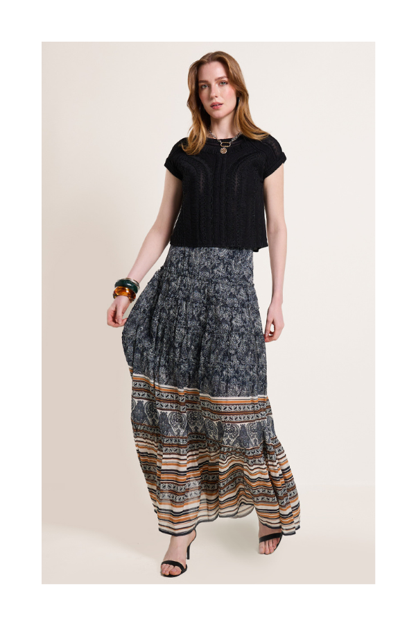 Cyril Top in Onyx Black