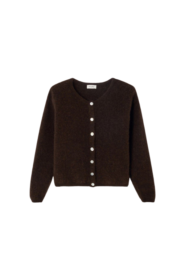 Vitow Cardigan in Coffee