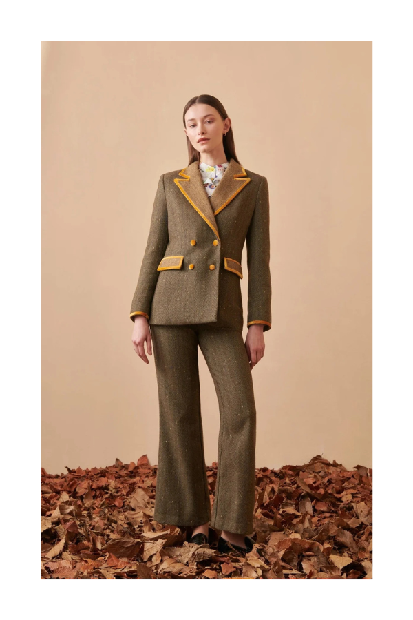 Sarang Jacket in Brown