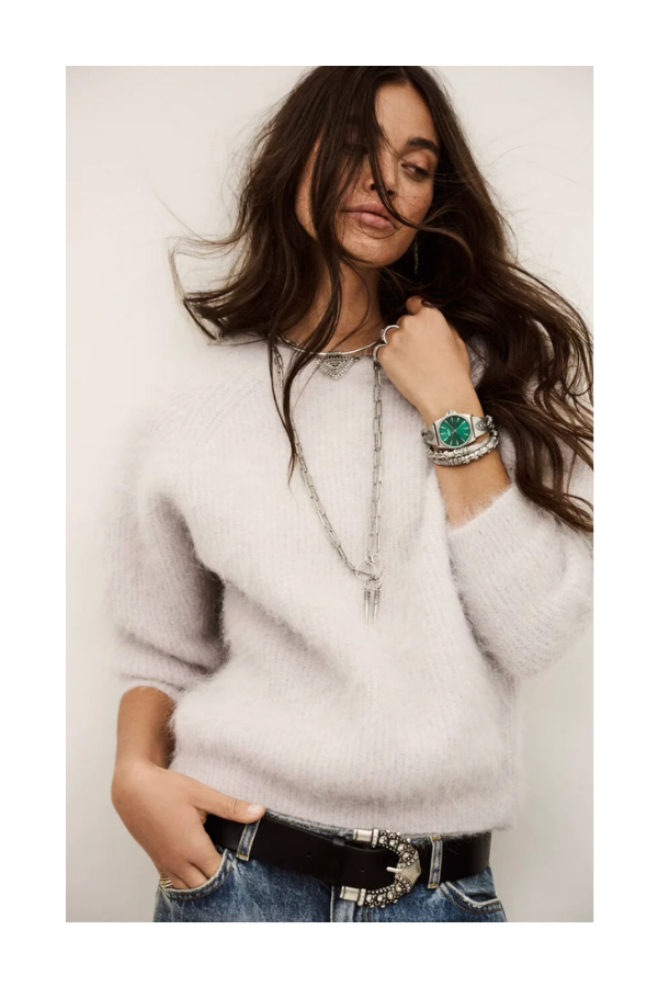 Jumper Fill in Gris Clair