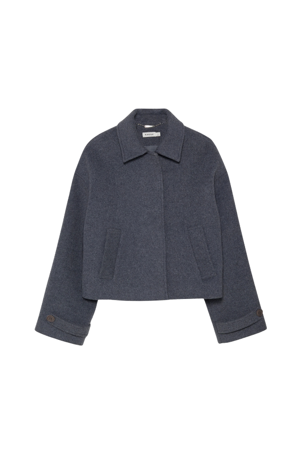 Colby Jacket in Heather Grey