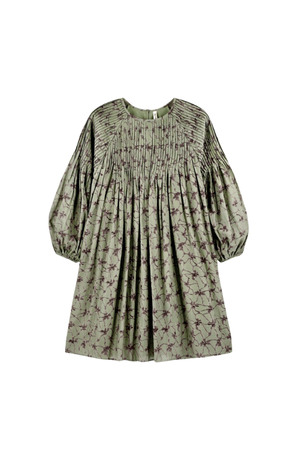 Kerala Dress in Shadow Kudzu