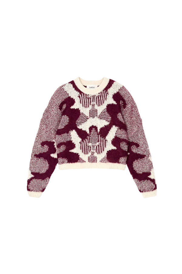 Rora Jumper in Bordeaux