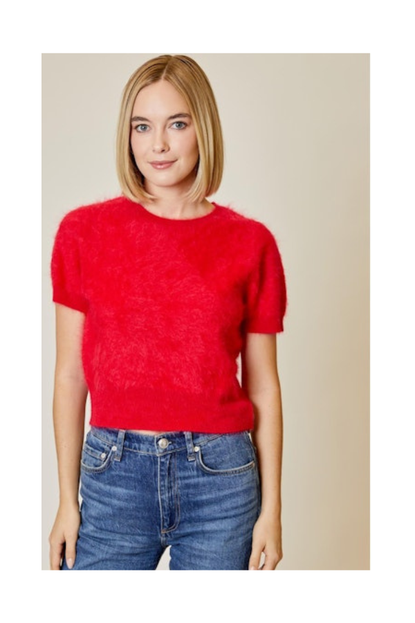 Brushed T-Shirt in Postbox