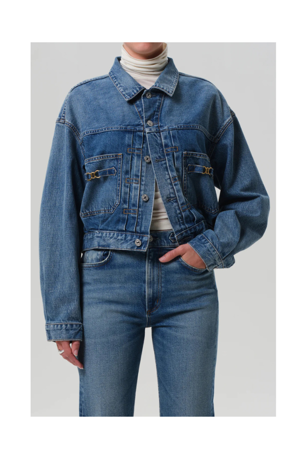 Alma Jacket with Horesbit in Sweetzer