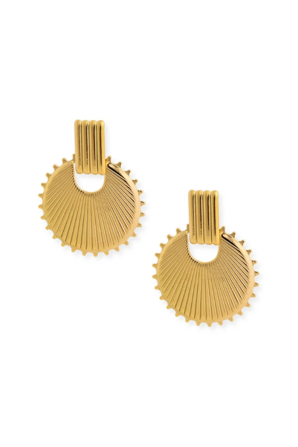 Stellar Earrings in Gold