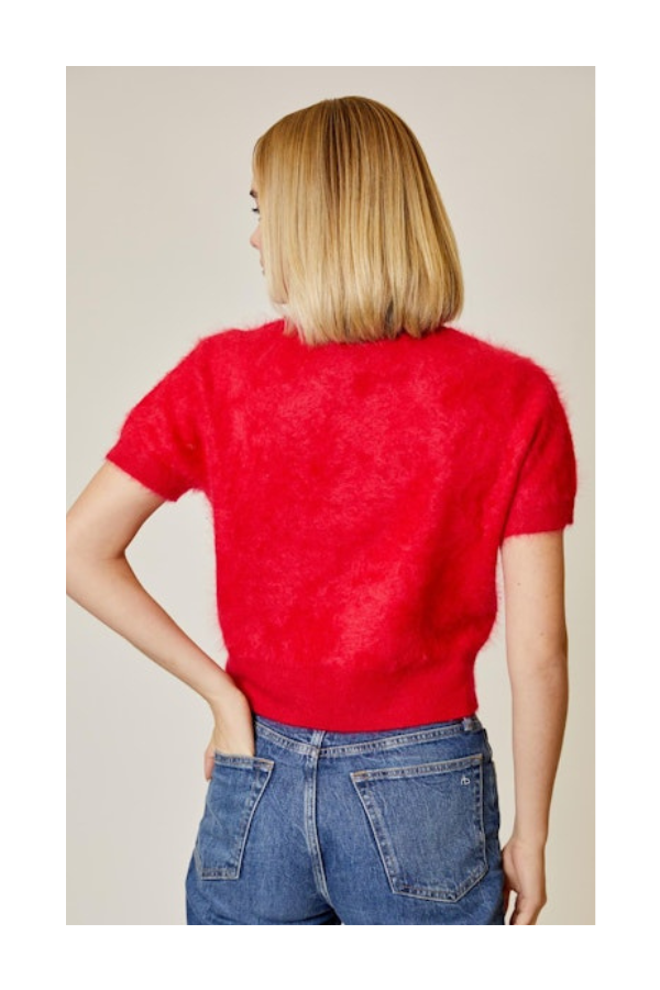 Brushed T-Shirt in Postbox