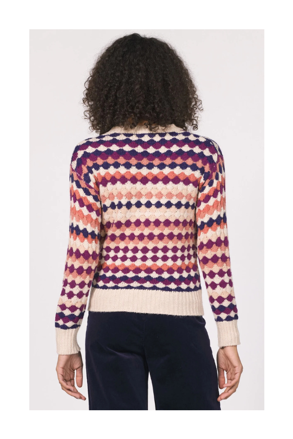 Fabienne Sweater in Midnight Berry Mix