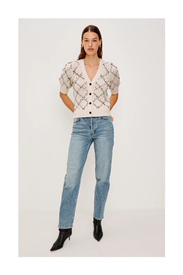 Isla Cardigan in Oat