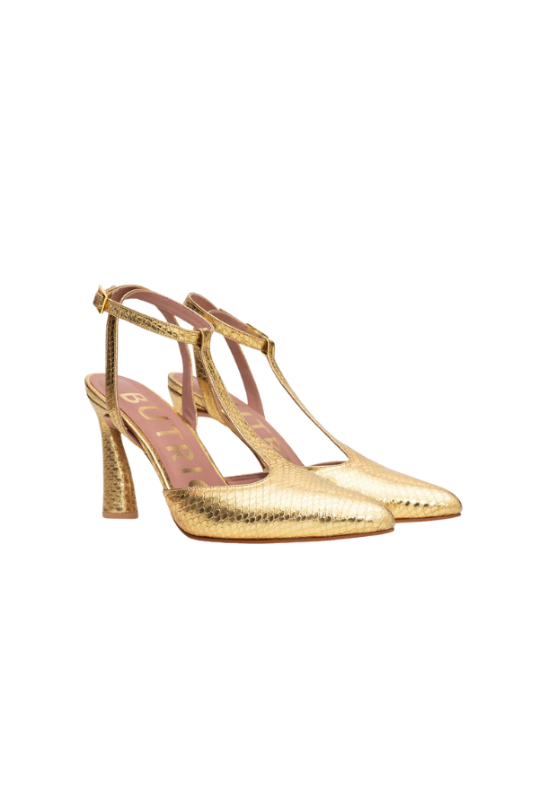 Aida Pump in Gold