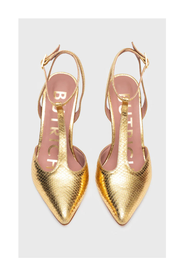 Aida Pump in Gold