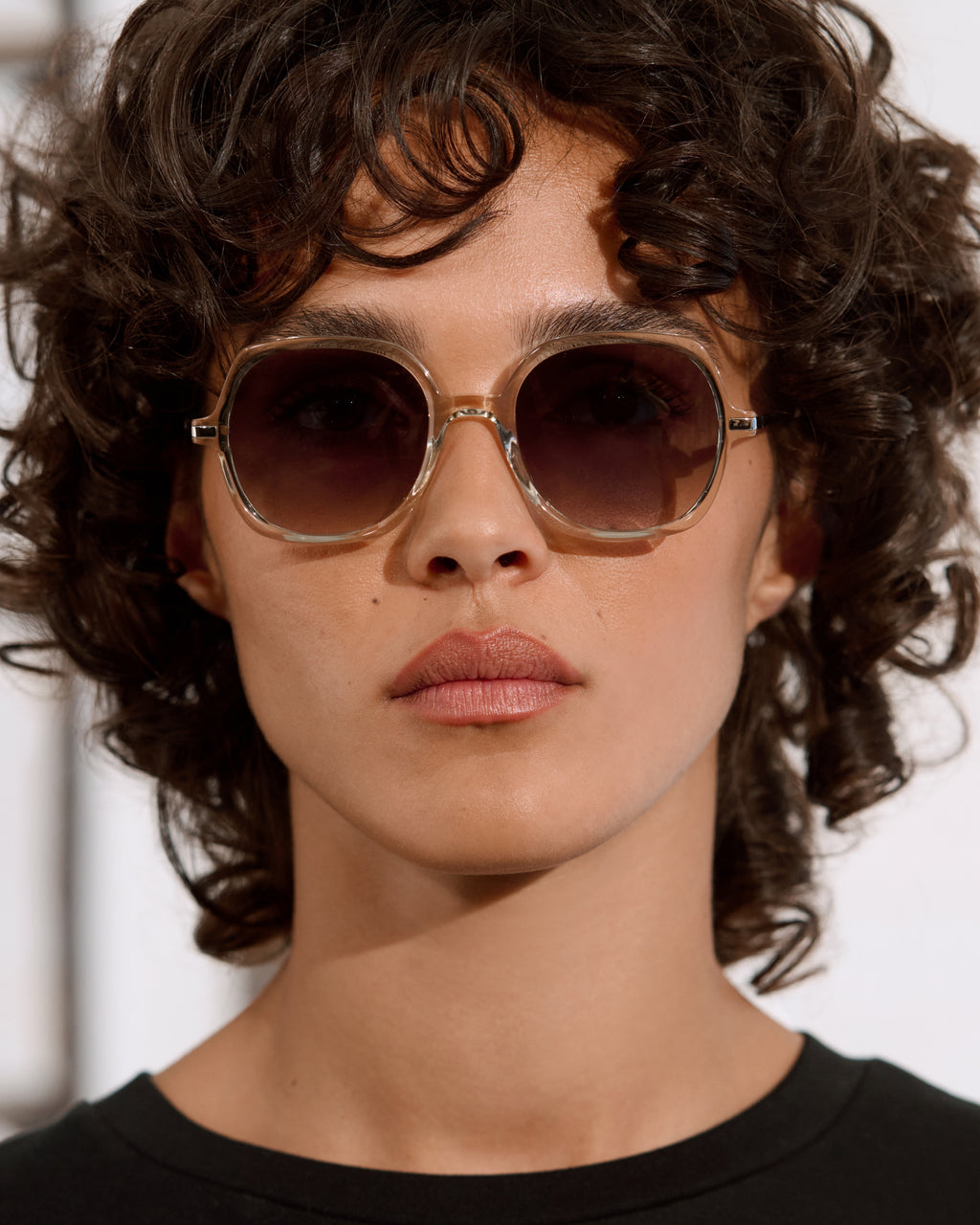 Dimby Sunglasses in Yellow Crystal
