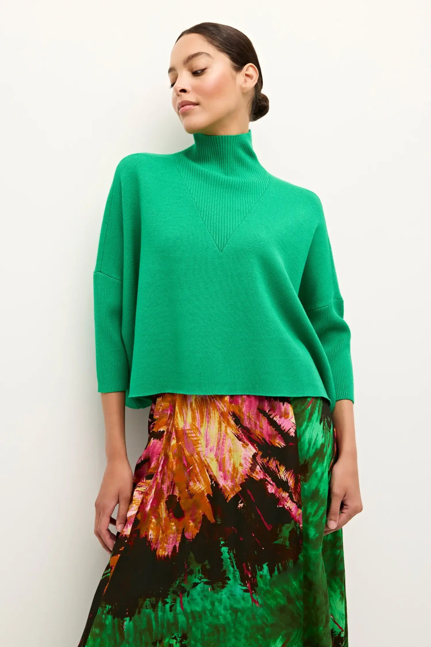 Claudie Popover in Green