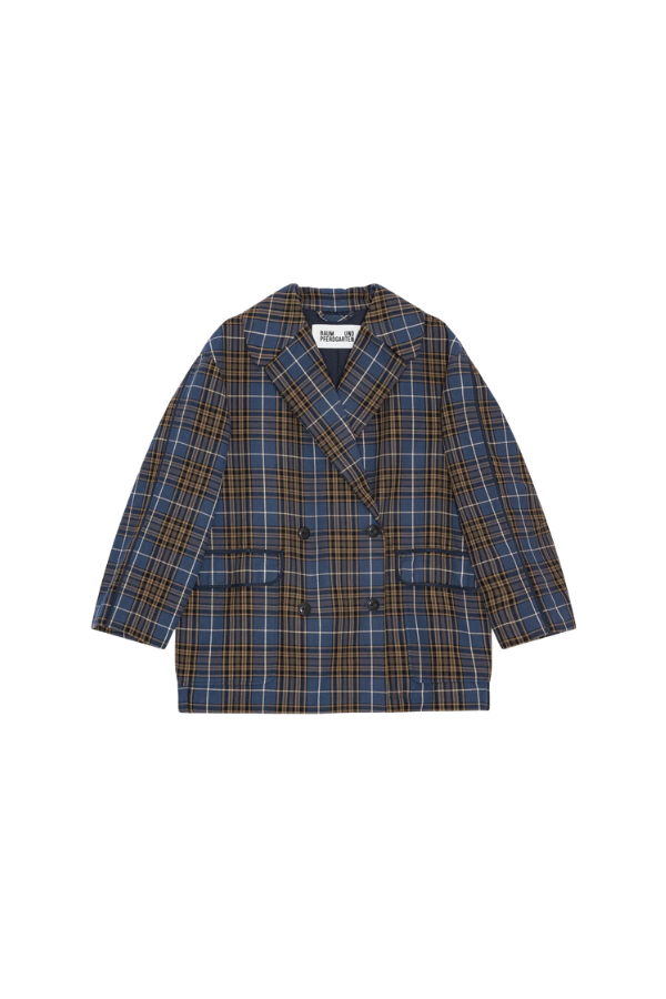 Baticia in Navy Check