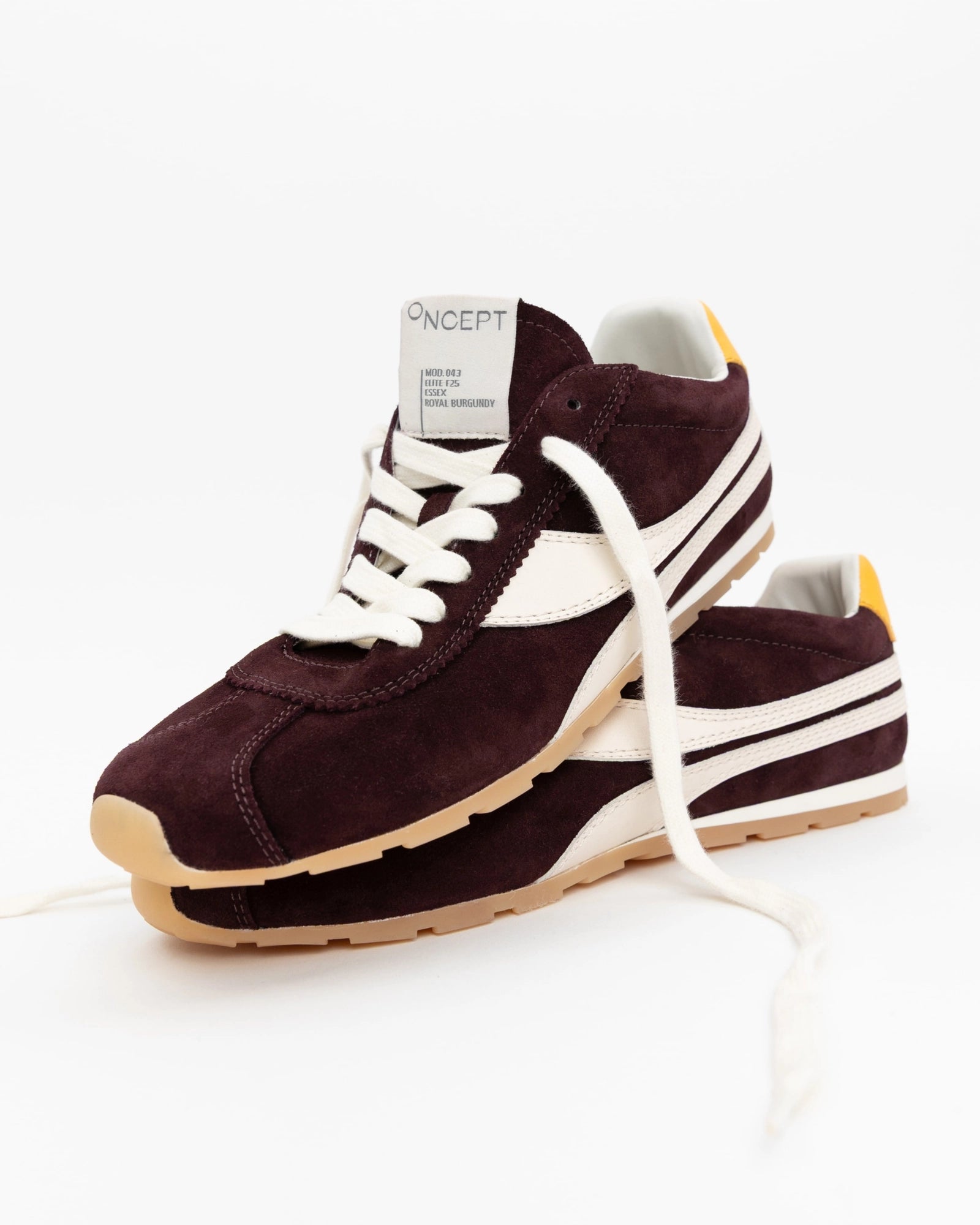Essex Sneaker in Royal Burgundy