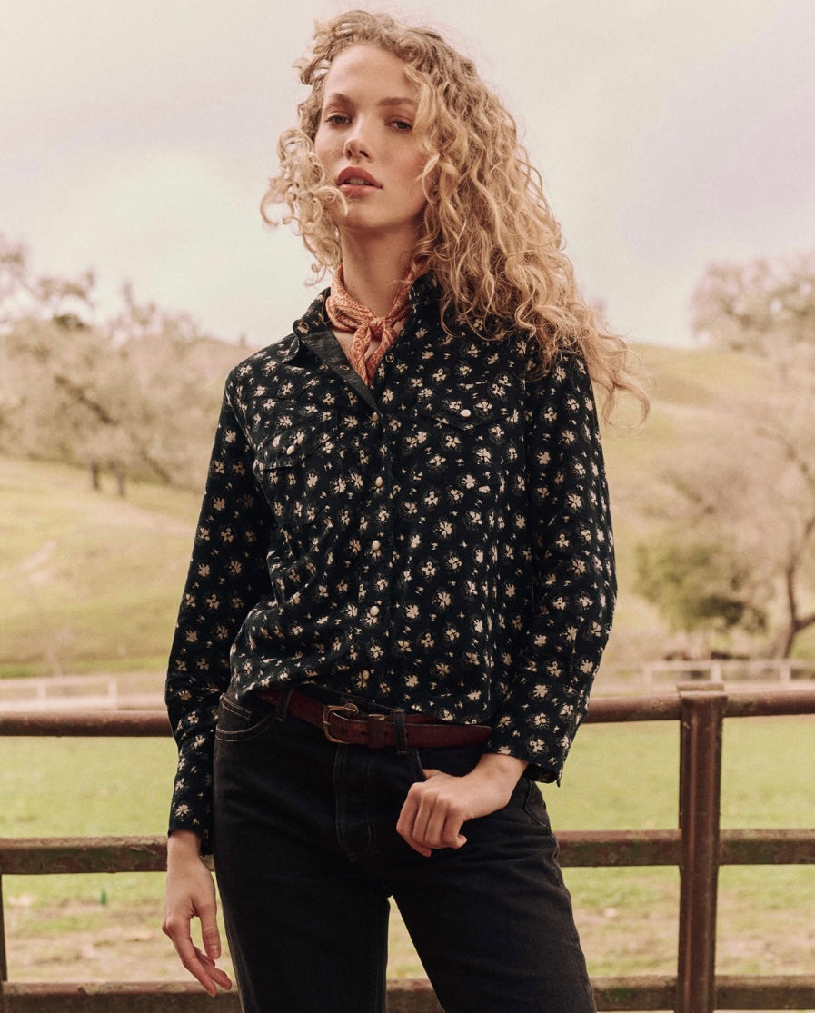 The Howdy Top in Night Lily