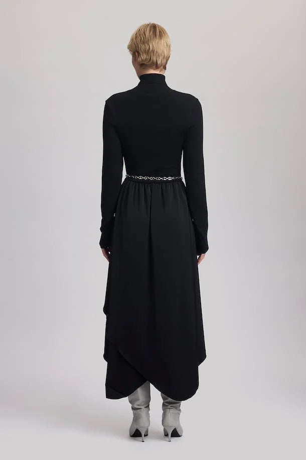 Pani Long Dress in Black