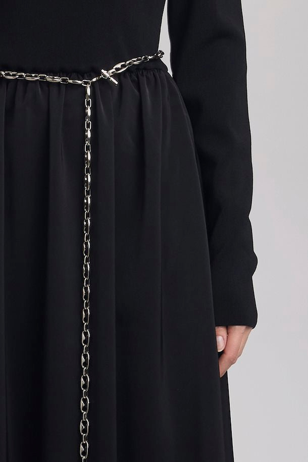 Pani Long Dress in Black