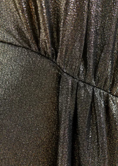 Iquarius Jersey Dress in Silver Lining