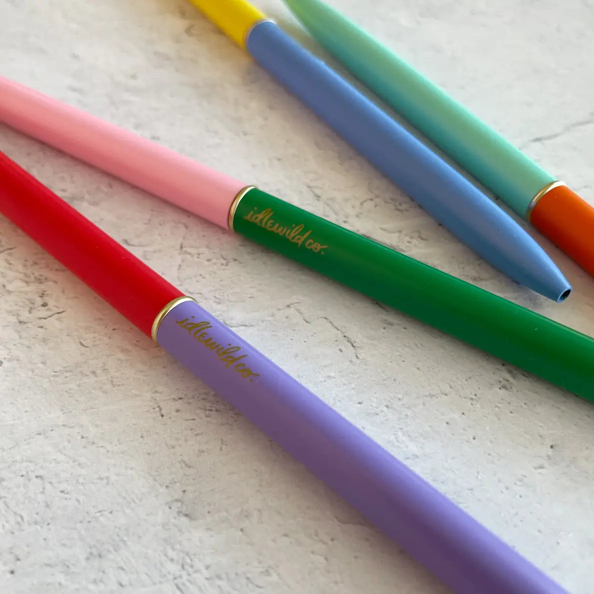 Rainbow Duotone Slim Pen Collection