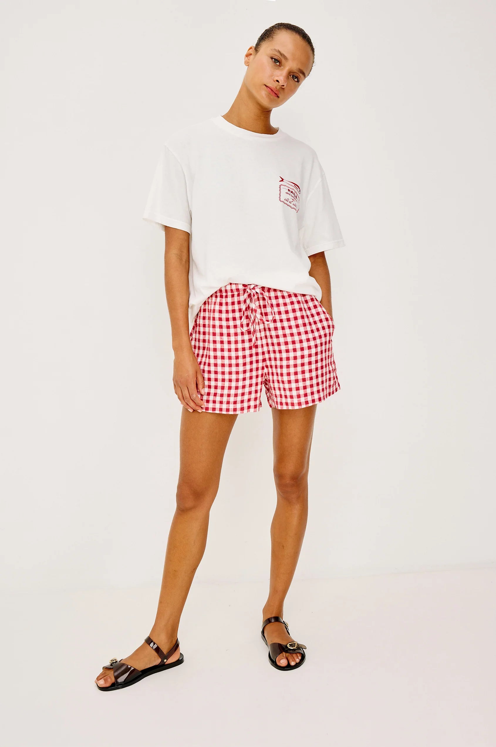Jenner Short in Picnic Check
