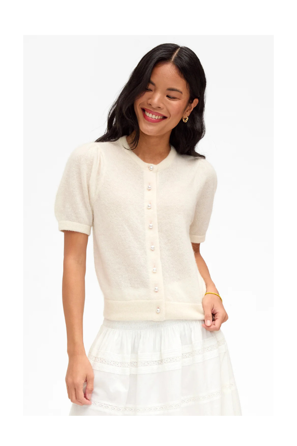 Stella Cardigan in Cream