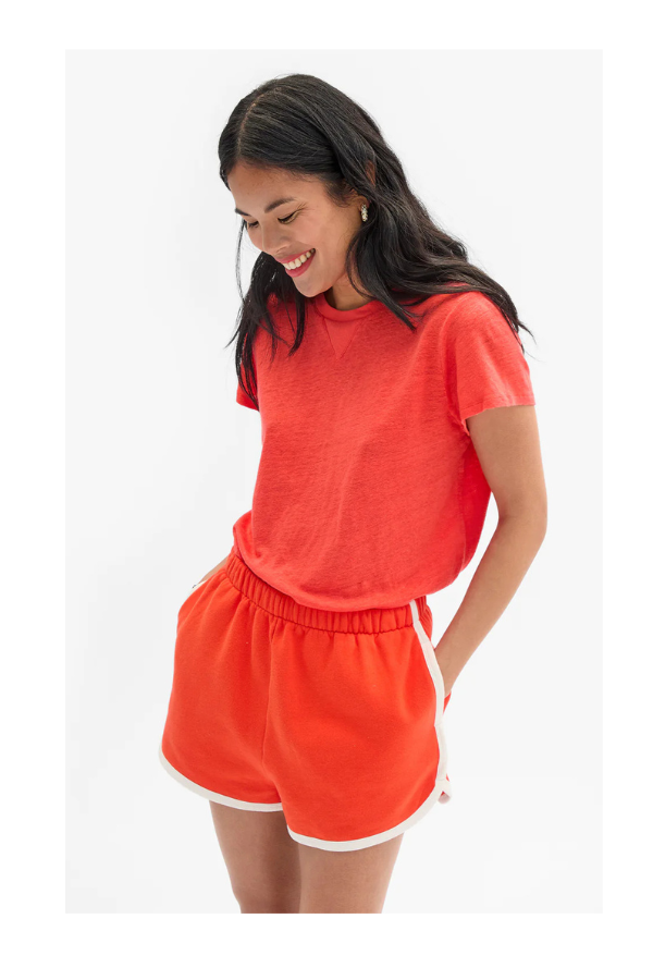 Le Jogging Short in Orange