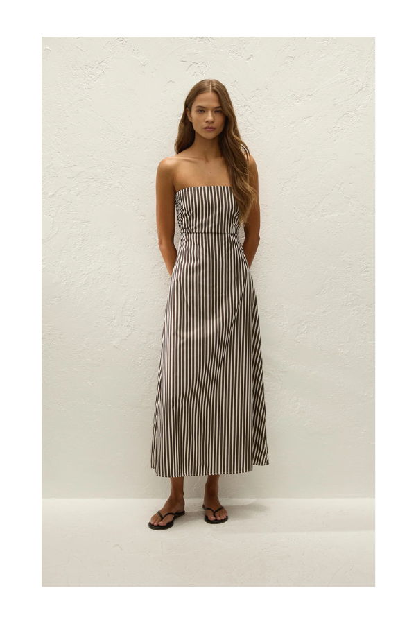 Casimiro Midi Dress in Rita Stripe