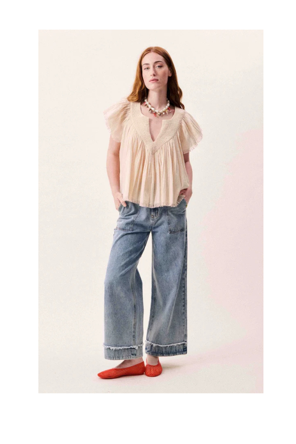 Novella Top in Rouge