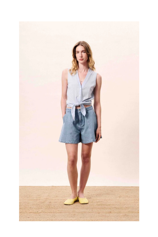 Aquilo Top in Bleur Clair
