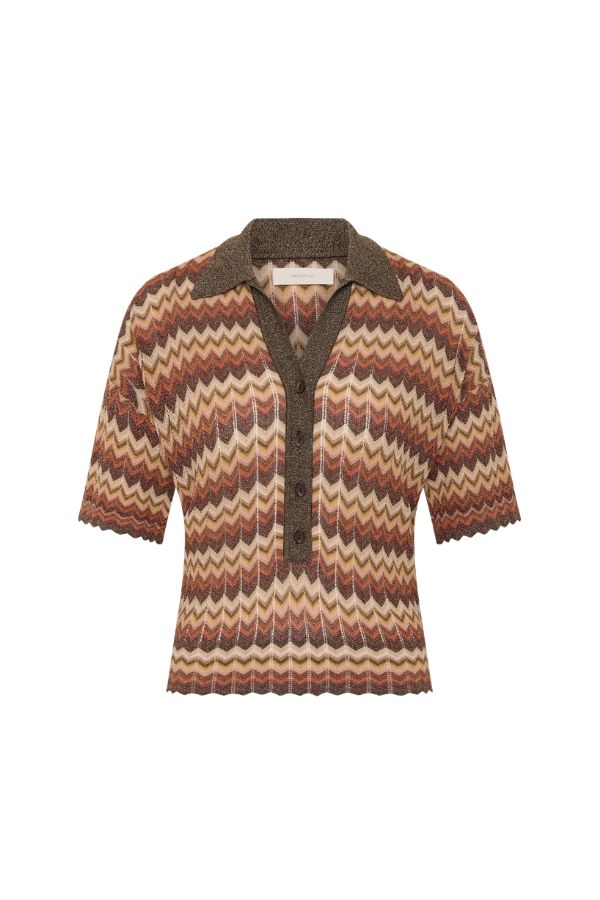 Raya Top in Lais Stripe