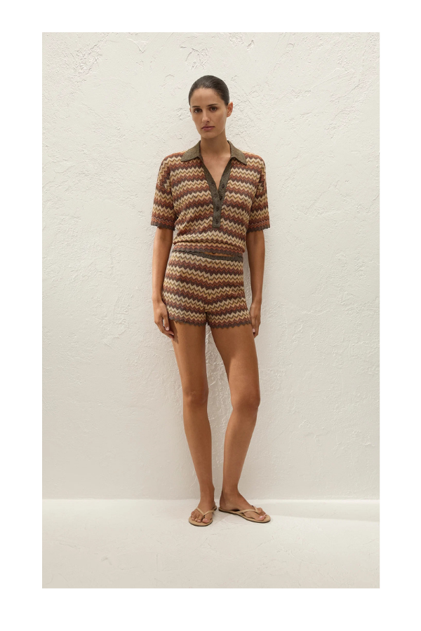 Raya Top in Lais Stripe
