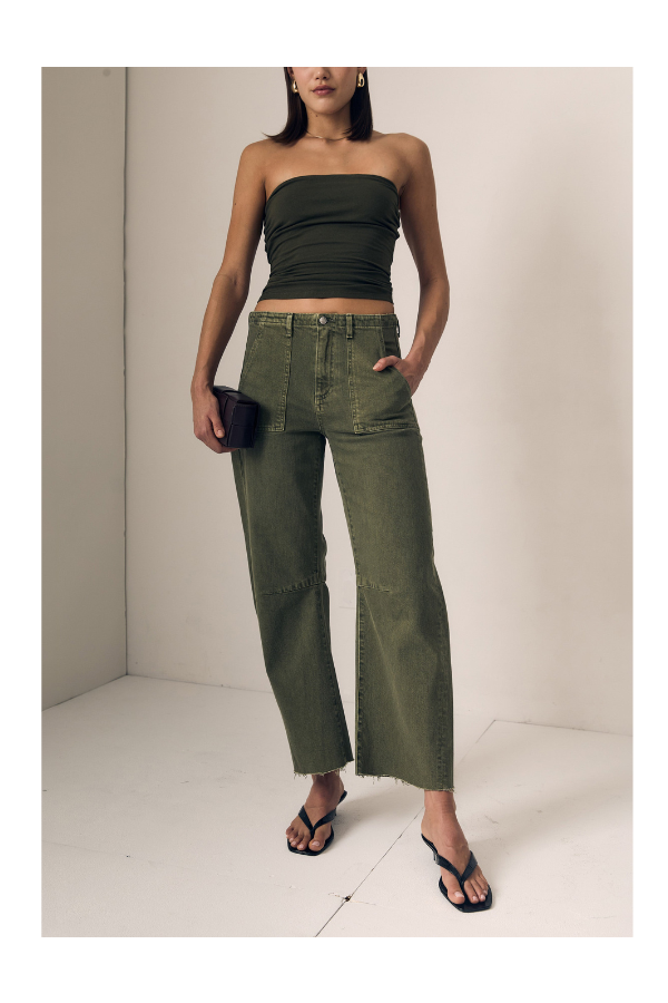 Utility Soft Barrel in Olive Green
