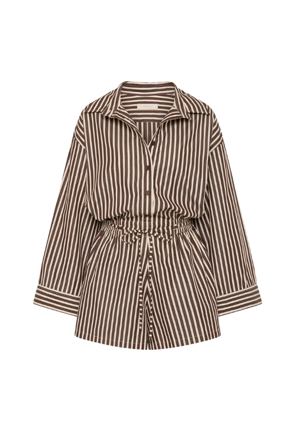 Belas Playsuit in Rita Stripe