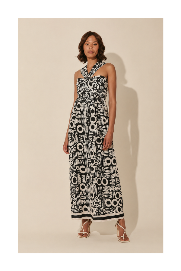 Zola Maxi Dress in Black