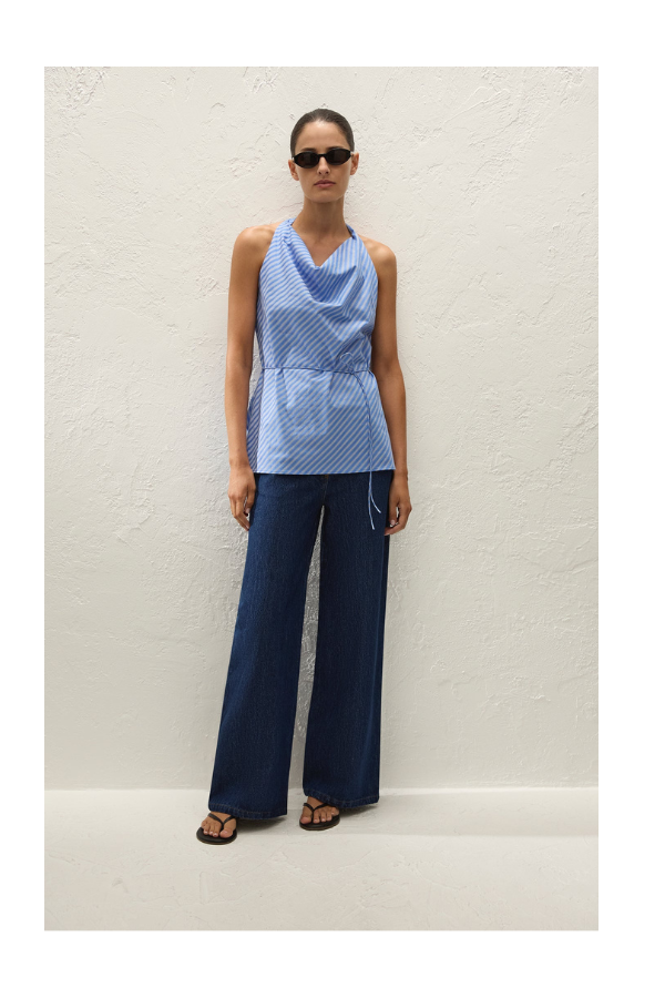 Izaro Top in Joao Stripe