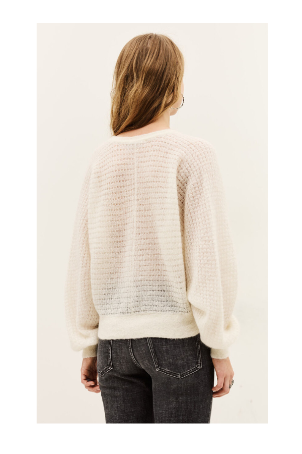 Isolar Cardigan in Ecru