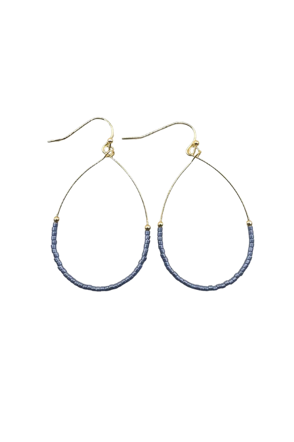 Blue Aster Earrings