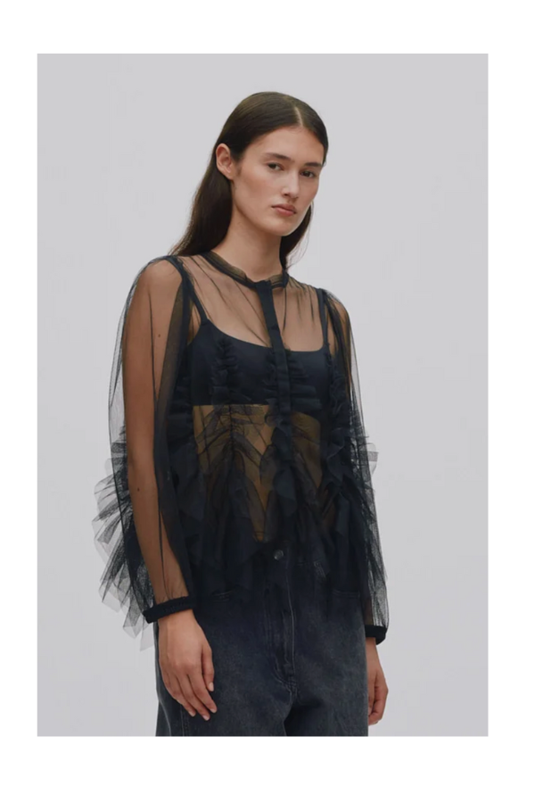 Frilly Tulle Shirt in Gida