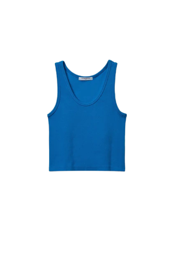 Blondie Tank in Cobalt