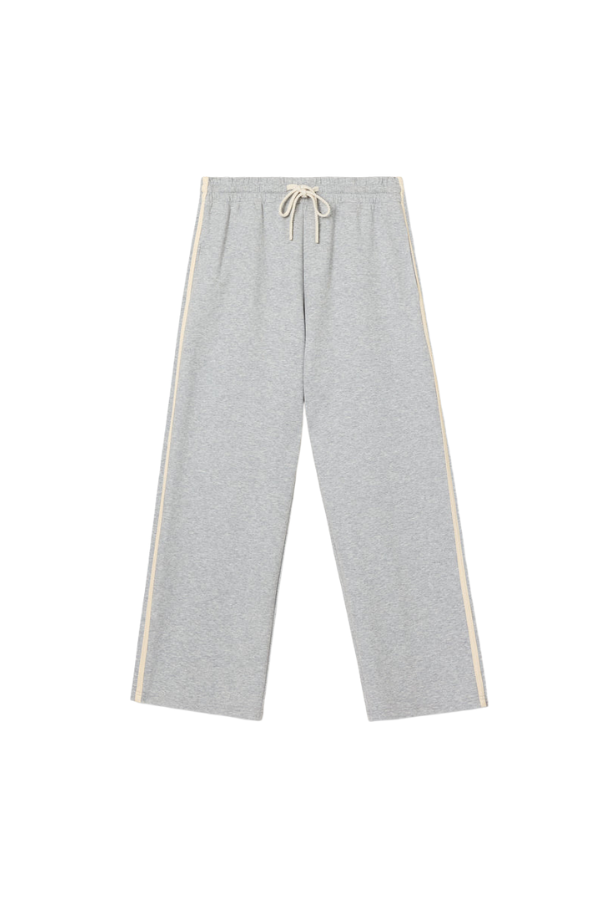 Claud Travel Track Pant in Heather Grey