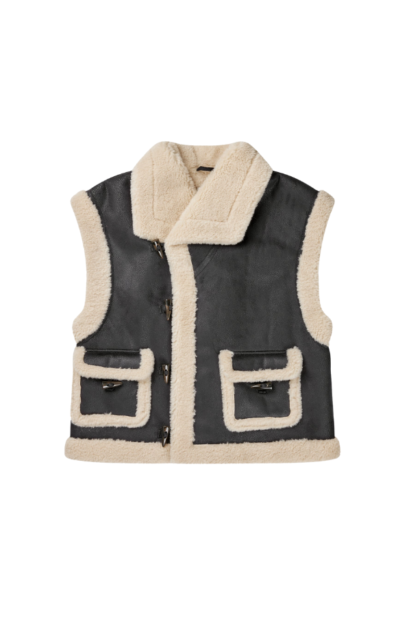 Lurple Vest in Black