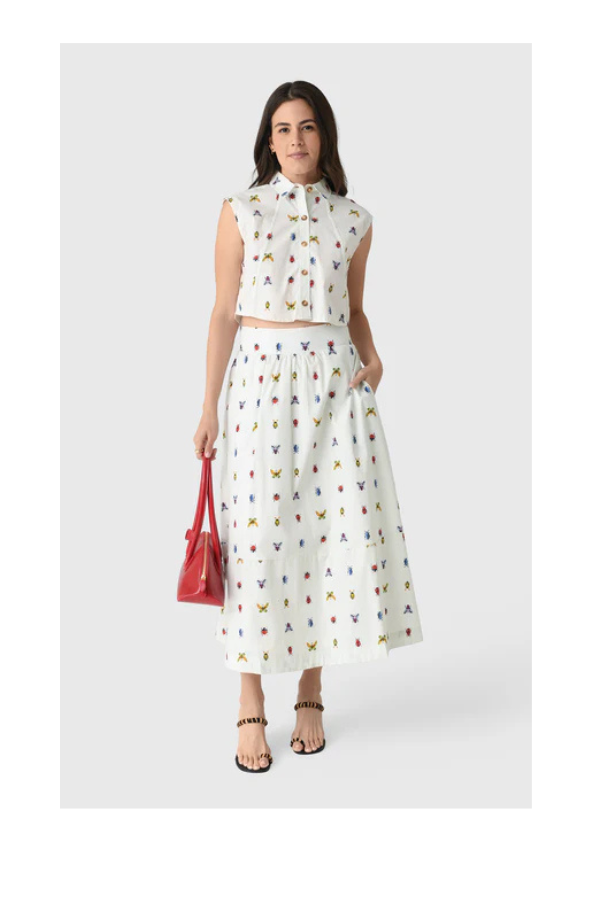 Firefly Skirt in Ivory