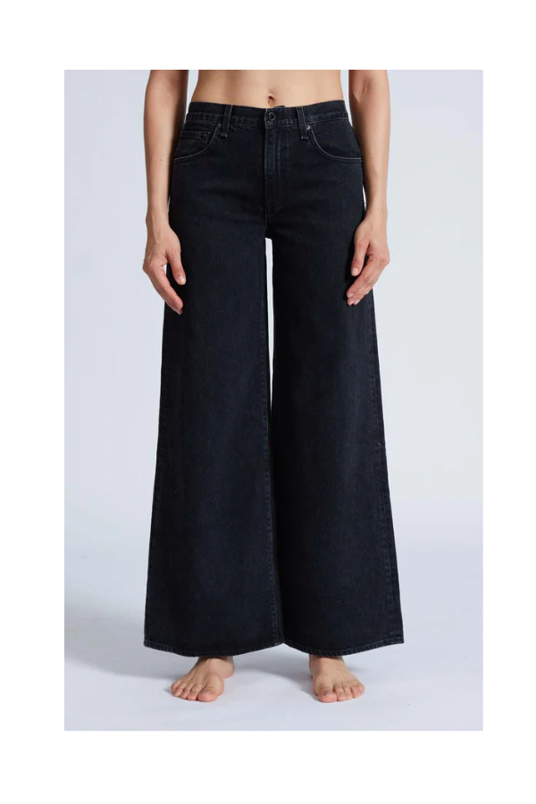 Atomic Wide Leg in Stone