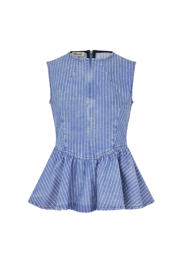 Merja in Dutch Blue Stripe