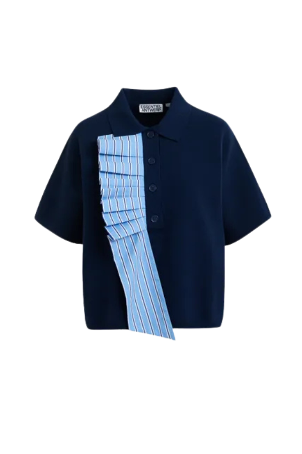 Jumble Polo with Cotton Frill