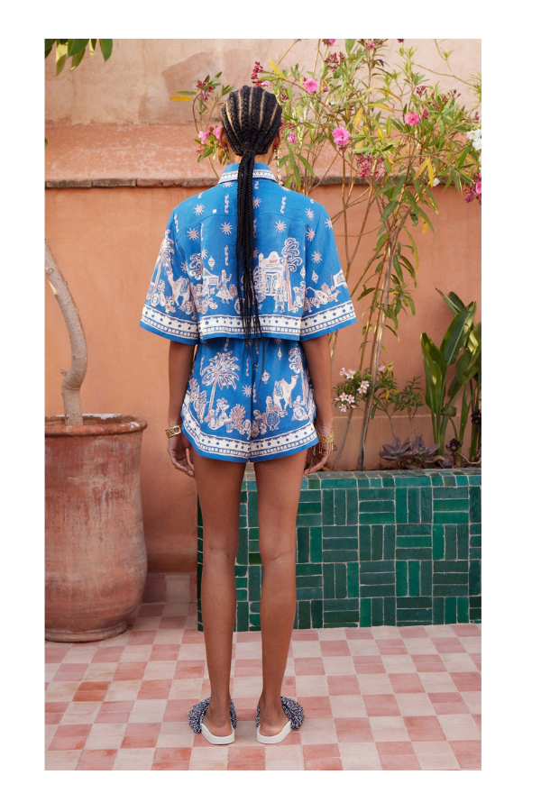 Acacia Cropped Shirt