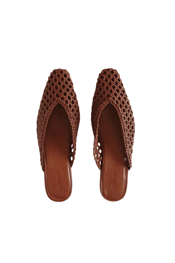 Faye Mule in Sienna Net