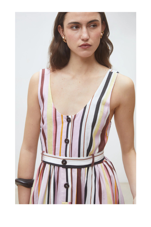 Carioca Dress in Rose