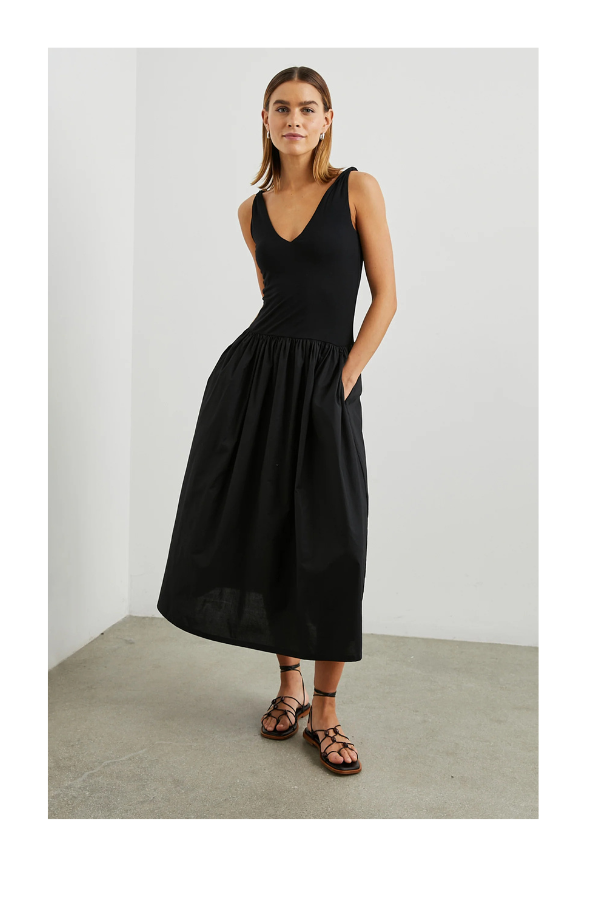 Franca Dress in Black
